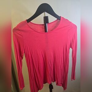 Tresics Vibrant Pink Long Sleeve Tee